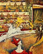 Georges Seurat The Circus, oil